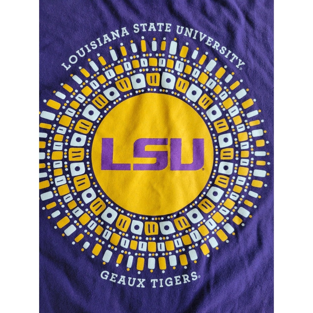 LSU Tigers Long Sleeved Tshirt Royce Apparel Size M